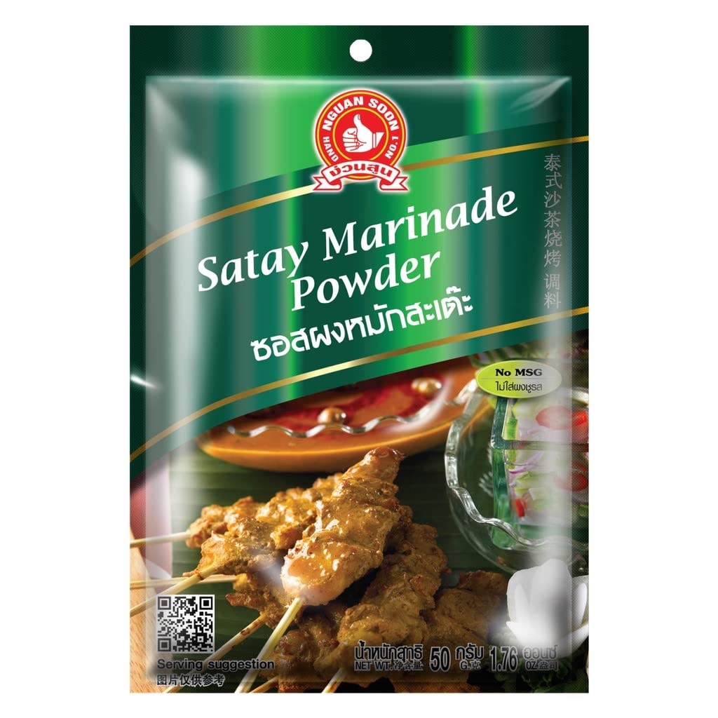 Tra Mue, Satay Marinade Powder, 50 gram [Pack of 2 pieces]