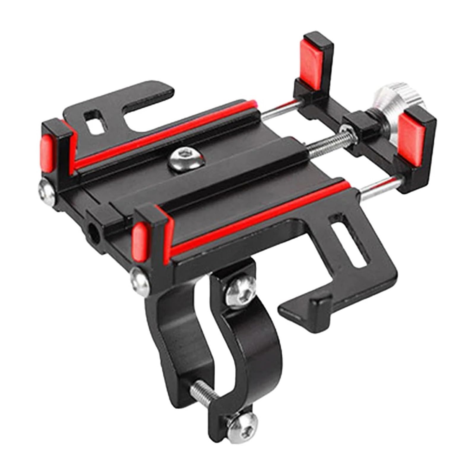 自転車用携帯電話マウント オートバイ用携帯電話マウント バイク電話ホルダー 自転車 スマホホルダー 日本語説明書付携帯電話マウント ハンドル 取付