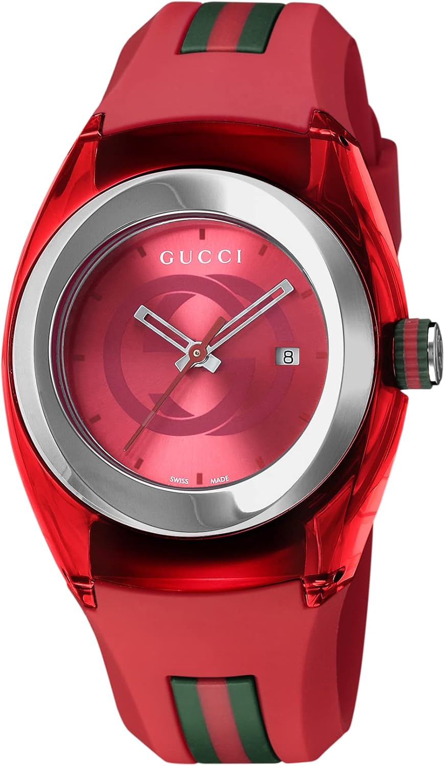 Amazon.co.jp: GUCCI SYNC Wristwatch, red2 : Clothing, Shoes & Jewelry