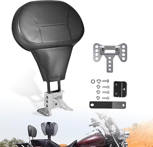 Almohadilla para respaldo de conductor compatible con Harley Touring (Street Glide, Road Glide, Road King, Ultra Limited, Electra) 2009-2025
