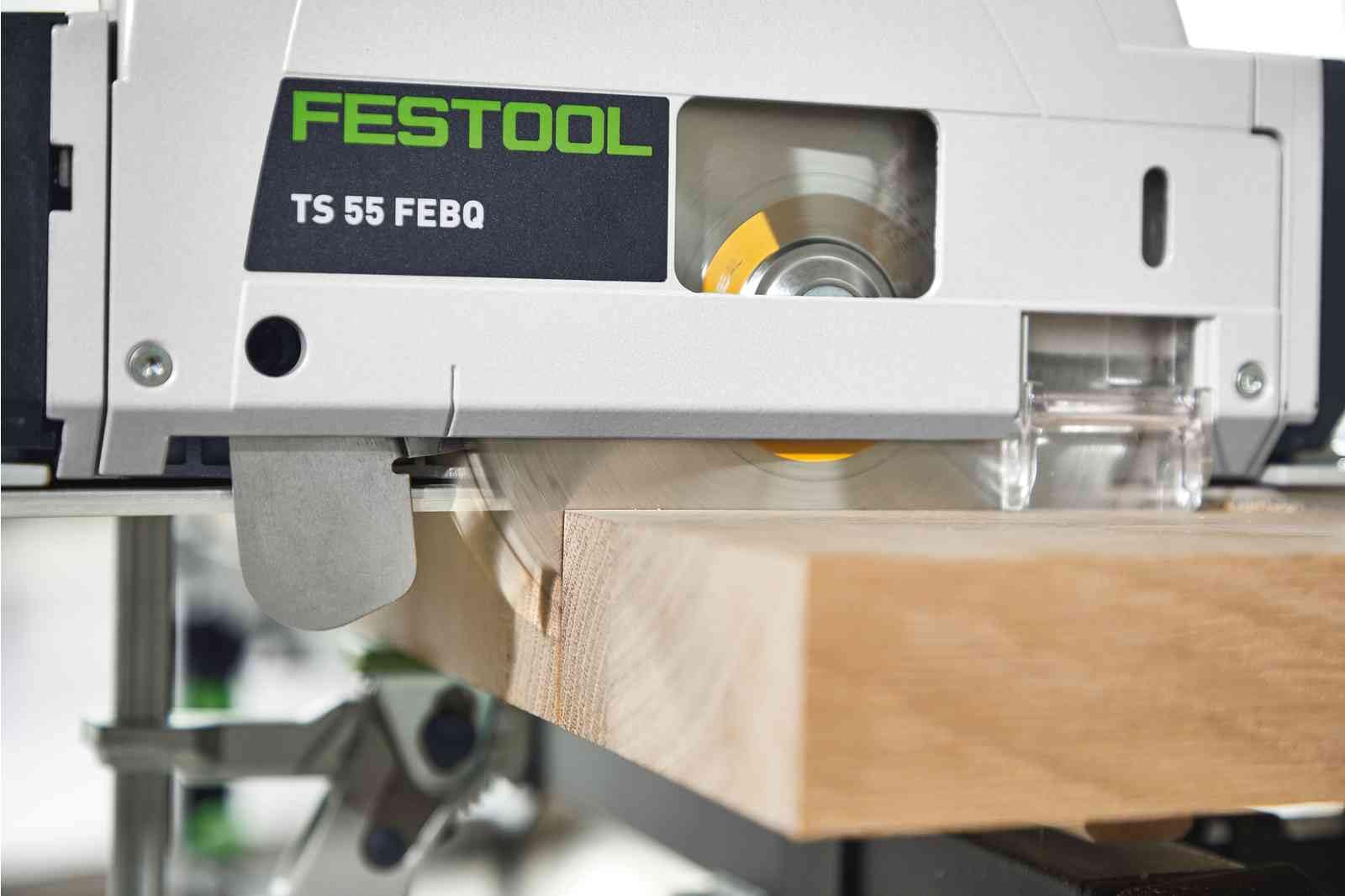 Festool Sierra de inmersión TS 55 F-Plus Master Edition (con hojas de sierra, astillas, ventana de visualización, llave Allen) en Systainer