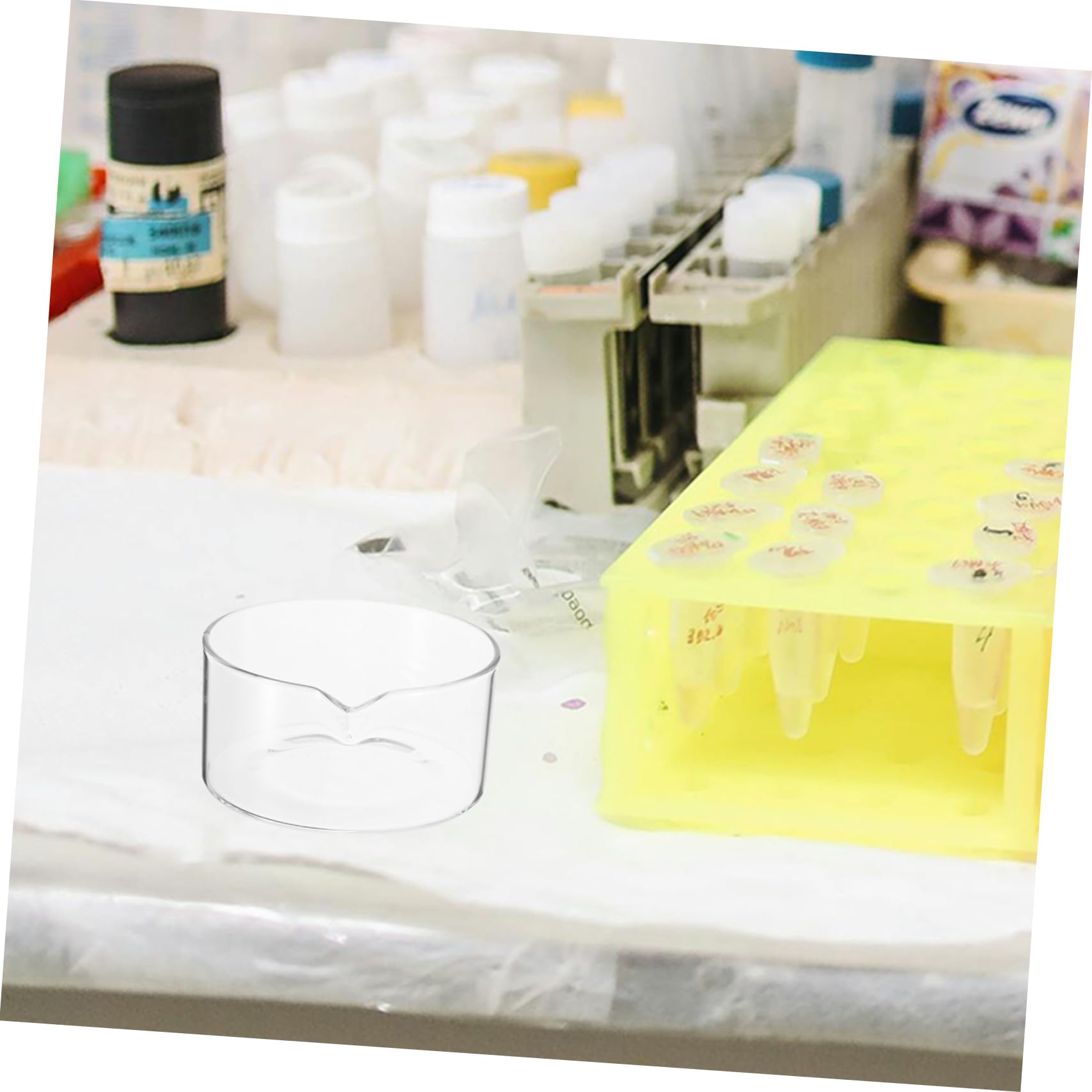ULTECHNOVO 3piezas Plato Para Laboratorio Cristalizador De Vidrio Resistente Altas Temperaturas Para Aplicaciones Científicas Biología