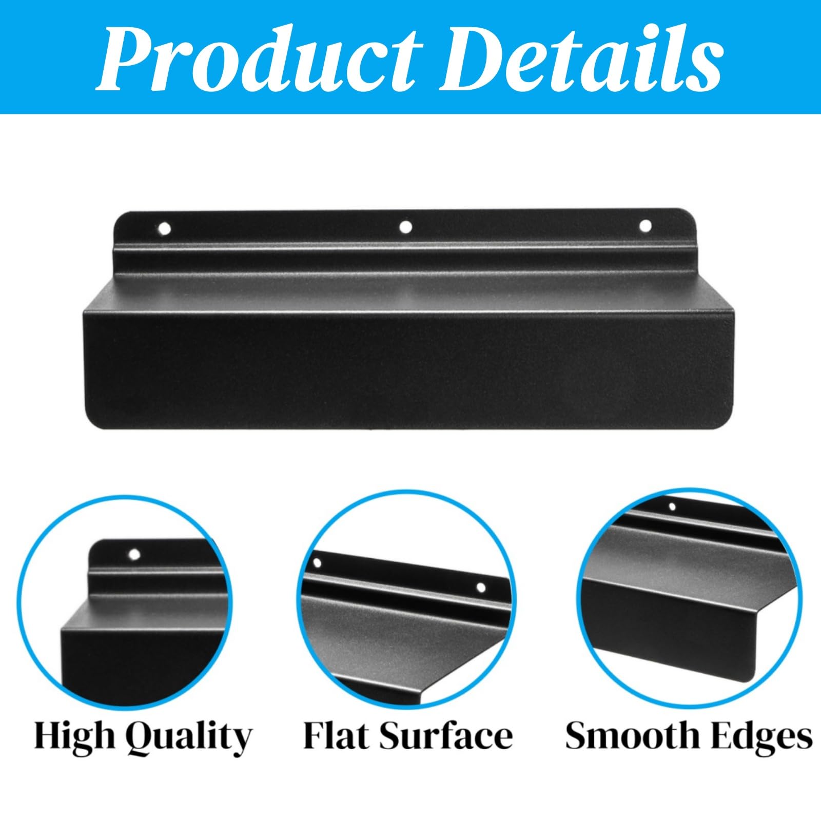 Oudain Metal Slat Wall Shelves Slatwall Accessories Slat Wall Shelves And Fixtures - View #6