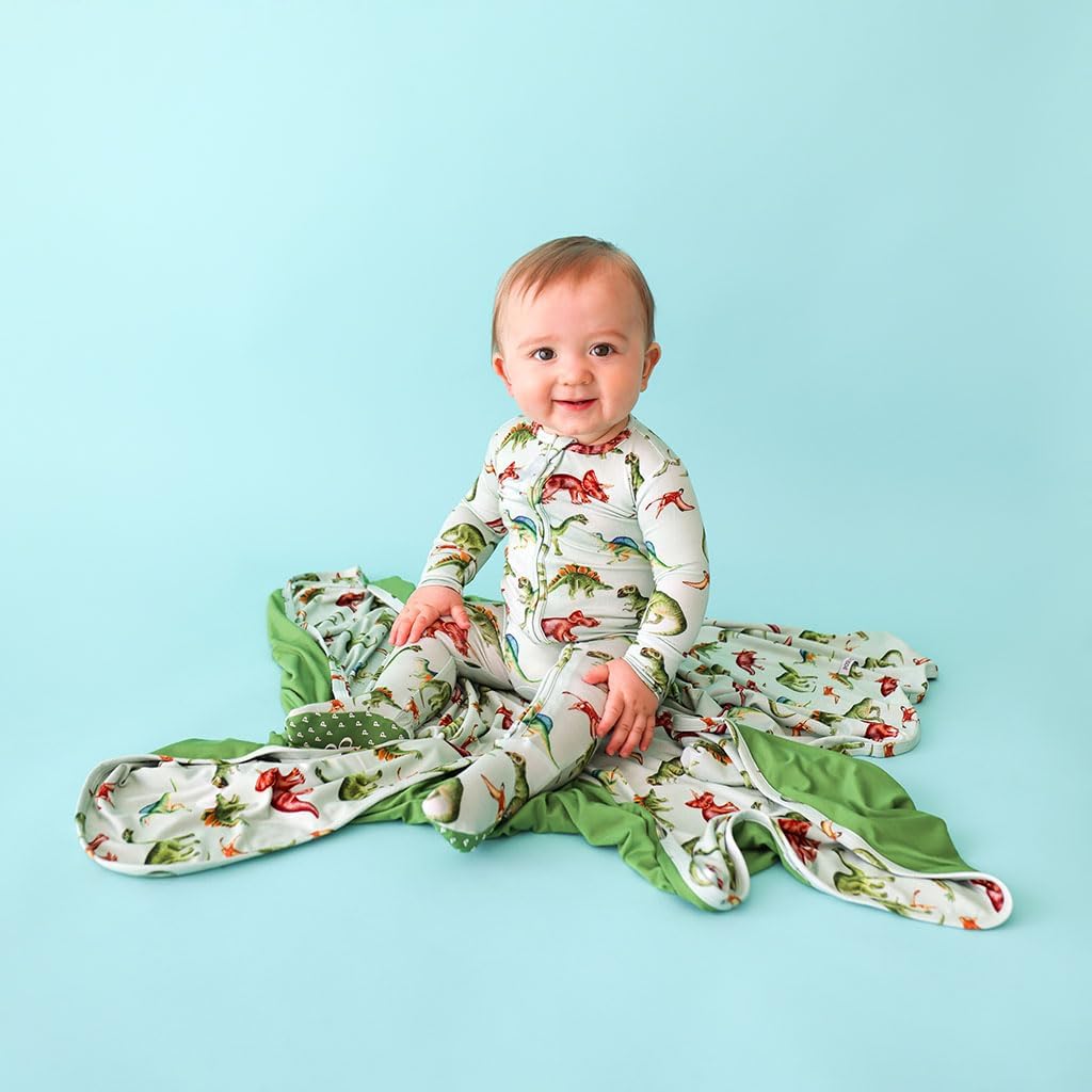 Posh Peanut Baby Boy Footie Pajamas - Soft Viscose Made from Bamboo 2 Way Zipper Sleepers & Onesies