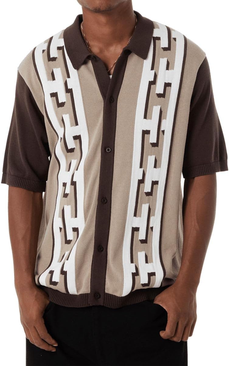 HUF Pillar Knit Sweater - Brown