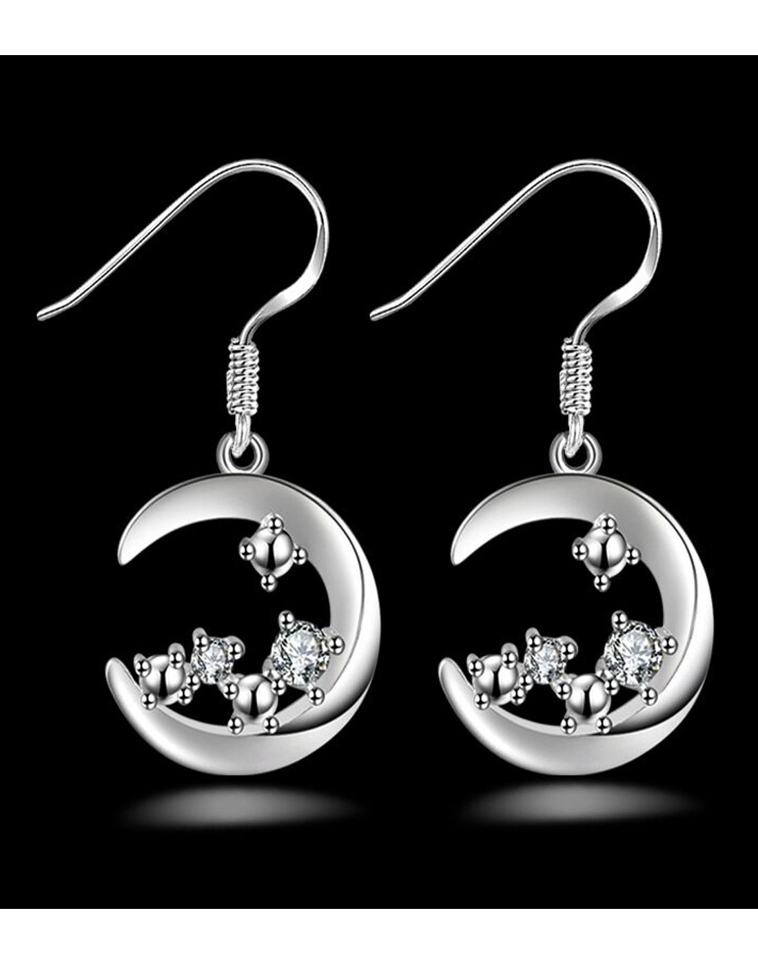 Sterling Plated Drop Earring - Hot &