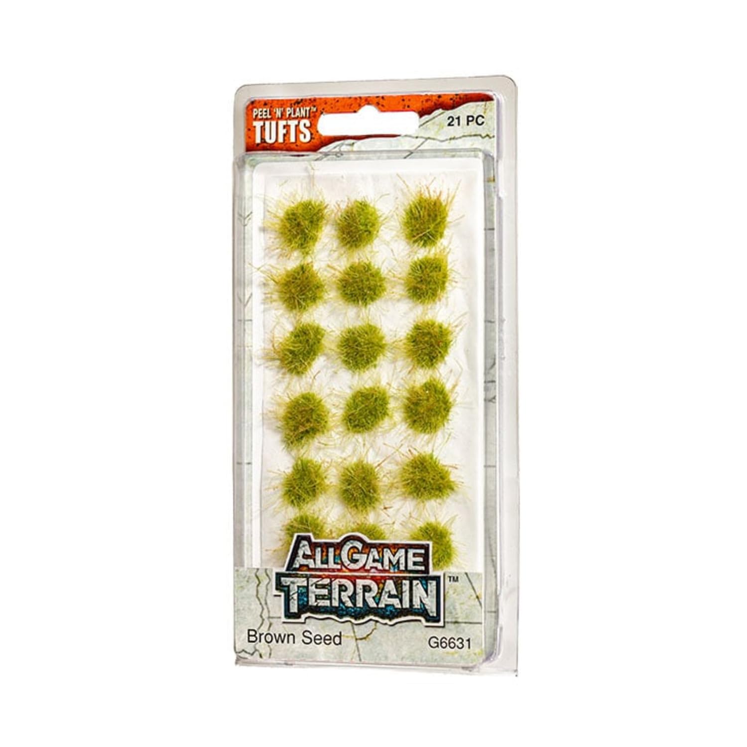 Woodland Scenics All Game Terrain 6631 Brown Seed Tufts Wargaming Miniature Base & Diorama