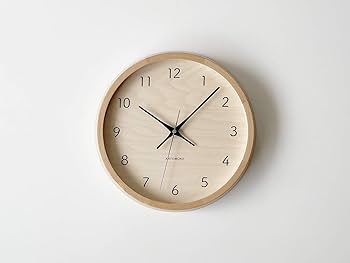 Amazon.co.jp: KATOMOKU Muku Clock 7 掛け時計 連続秒針