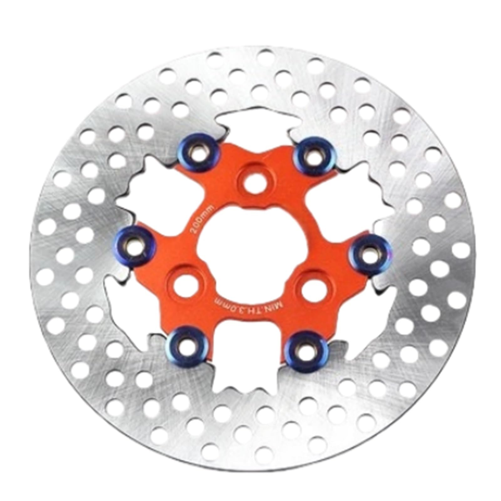 Disco freno Freno A Disco Da 200 Mm, 3 Fori, 57 Mm, 70 Mm, Pinza Flottante Per Moto, Universale, Anteriore E Posteriore, Scooter