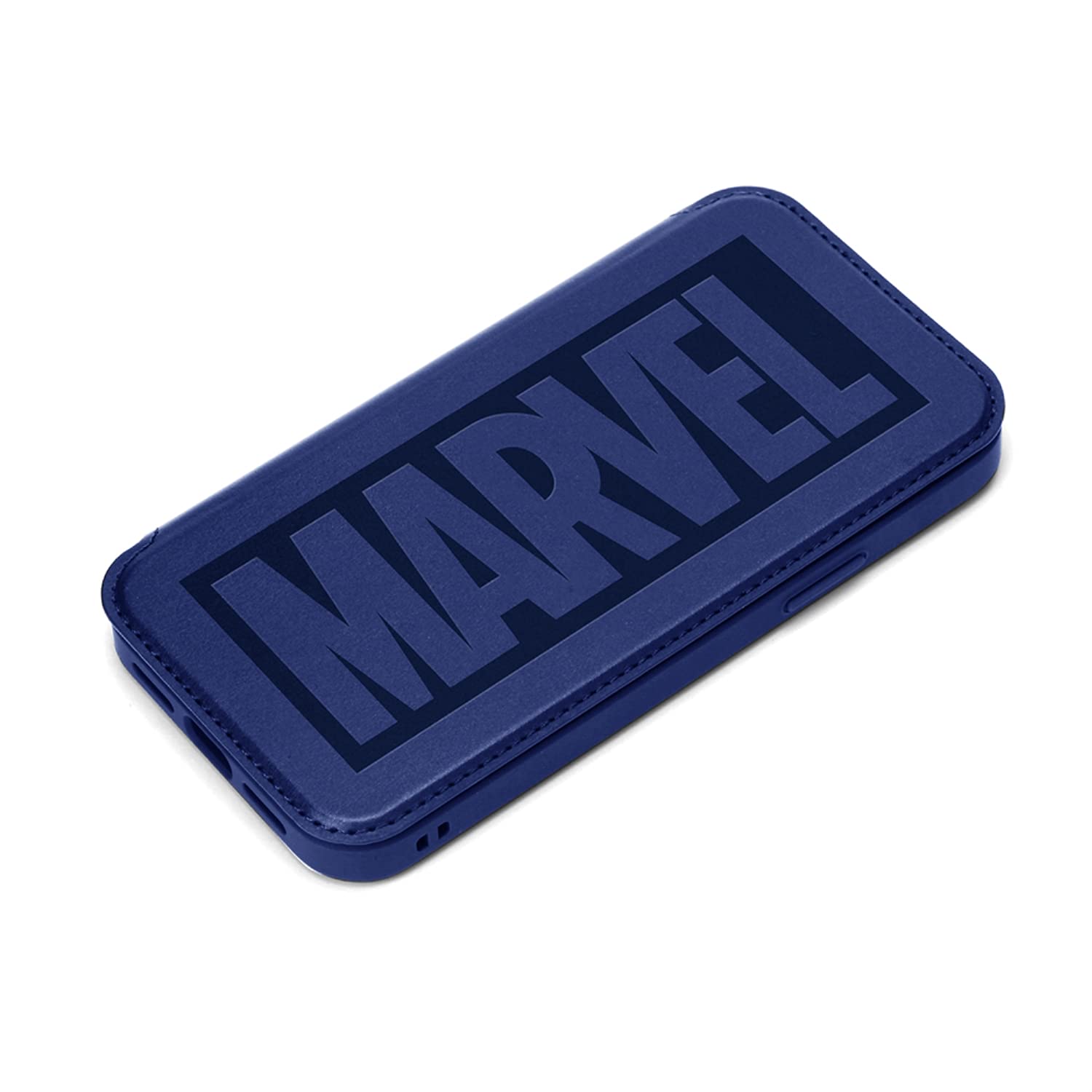 PGA PG-DGF21J20SPM ガラスフリップケース MARVEL スパイダーマン〔iPhone 13 mini用〕