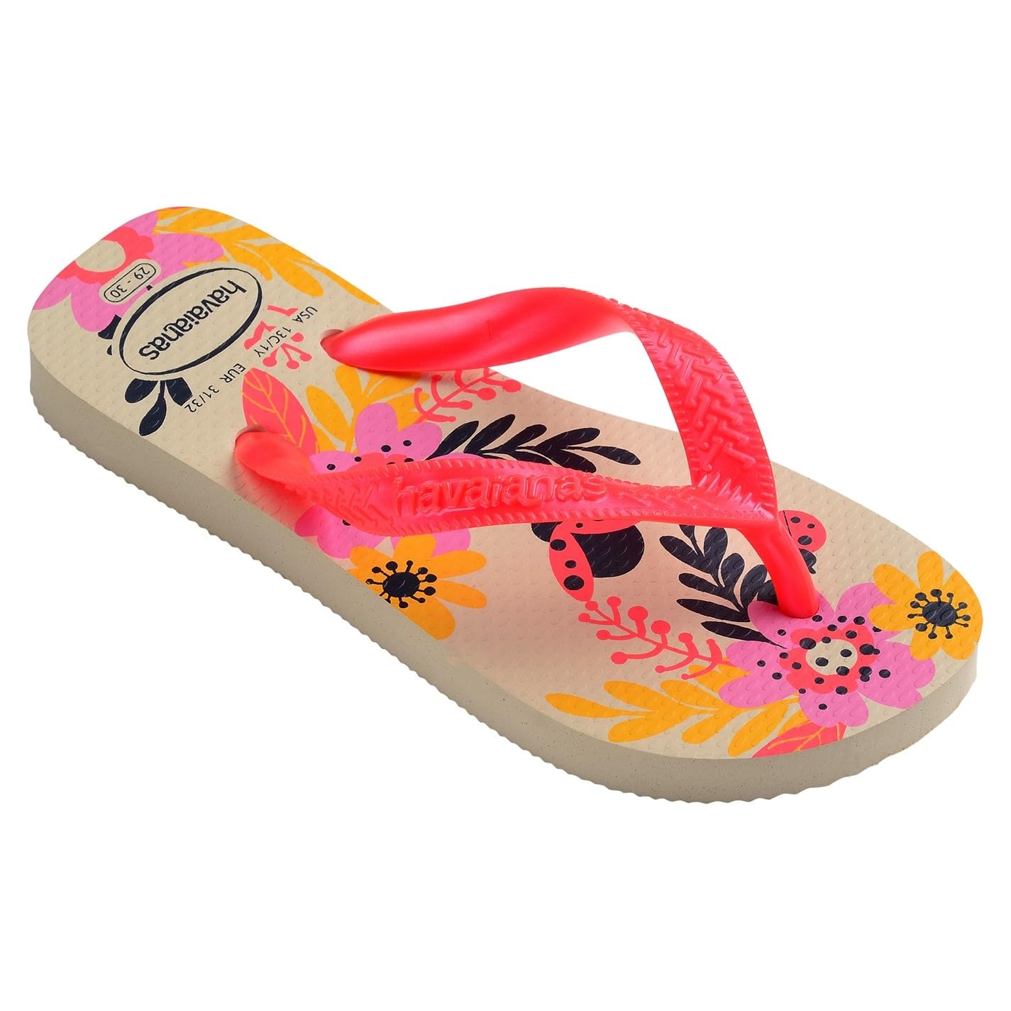 Havaianas Unisex Kids Flores klapki japonki