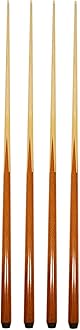 Set of 6 Pool Cues 57" Real 4-Prong House Bar Billiard Pool Cue Stick (4 Cues)