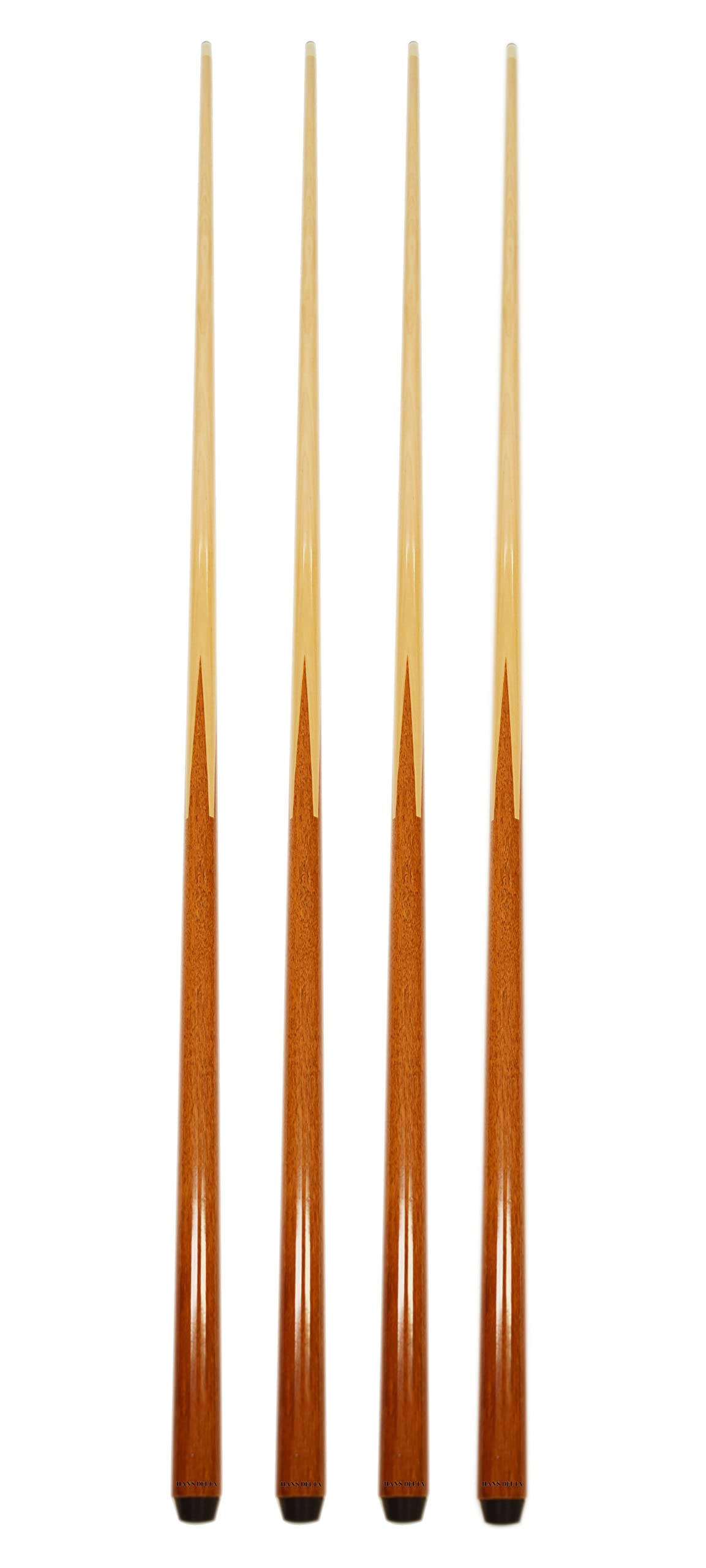 Set of 6 Pool Cues 57" Real 4-Prong House Bar Billiard Pool Cue Stick (4 Cues)