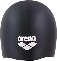 Arena Unisex Long Hair Silicone Swim Cap Comfortable Extra Soft Bathing Cap for Women and Men Everyday Use and Training
