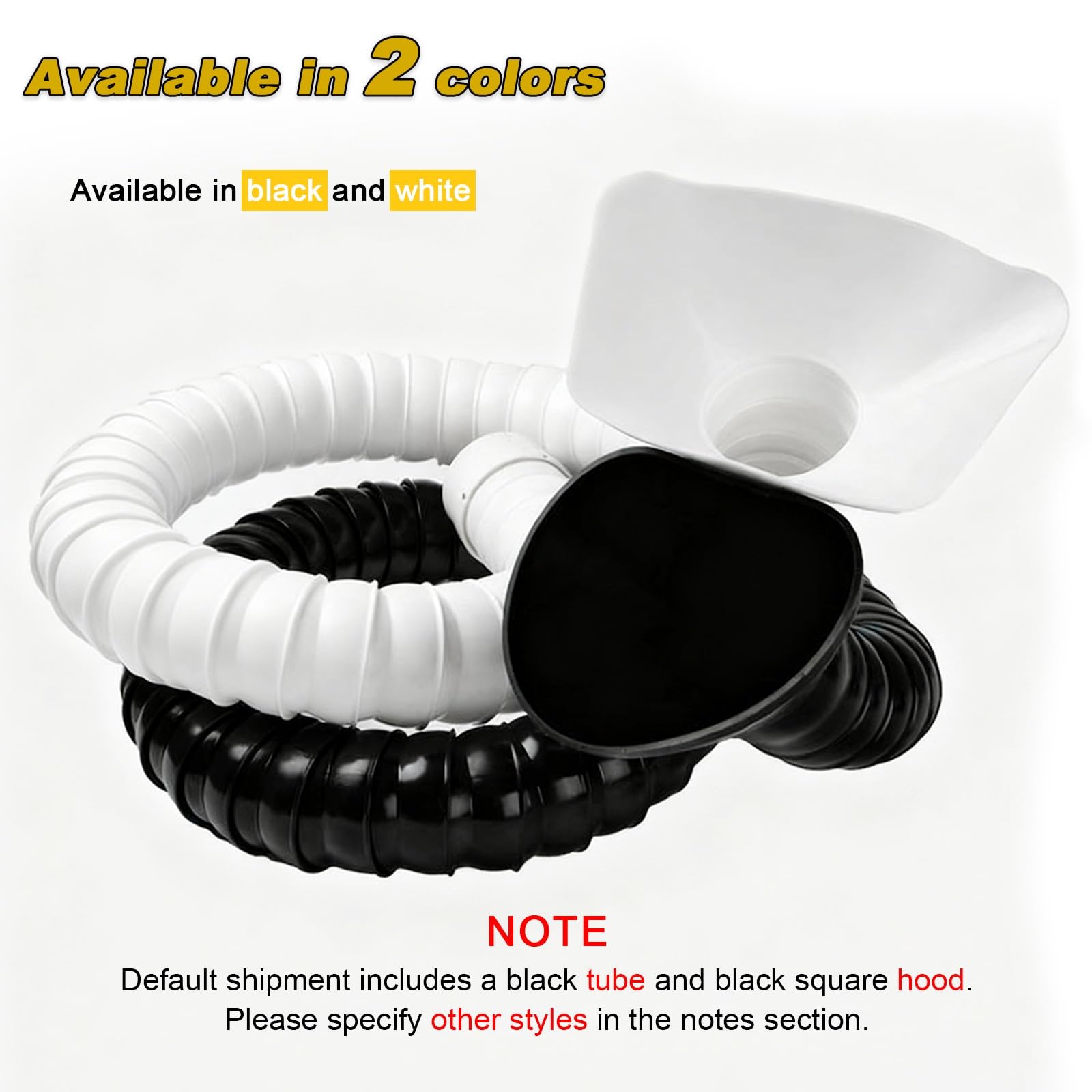 Manguera flexible para extracción de humos con brazo articulado con capucha de silicona para carpintería de fábrica