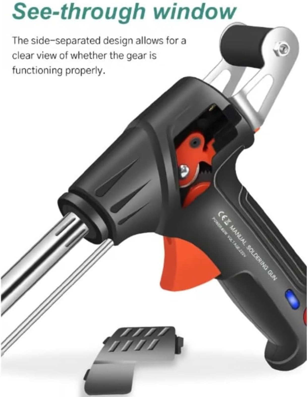 Soldadura laser,Soldador multifunción, herramientas de soldadura láser industrial con calentamiento interno, soldador automático con cable y calor interno, herramienta de soldadura eléctrica 3 en 1 fo
