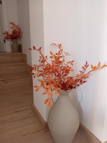 Tiges Plantes Artificielles Plantes Artificielles 110cm - Fausses Tiges De Verdure Branches Feuilles Pour Décoration Maison Et Vase