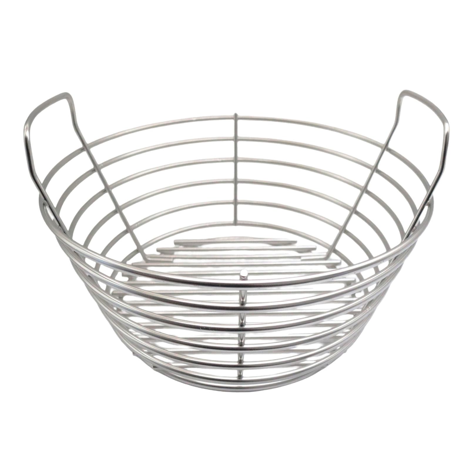 Kaeltsyn Rustproof BBQ Coal Basket Stainless Steel Efficient Grills Coal Holder for Camping and Backyard Cooking Low Exhaust Carbon Container Portable Barbecue Accessory