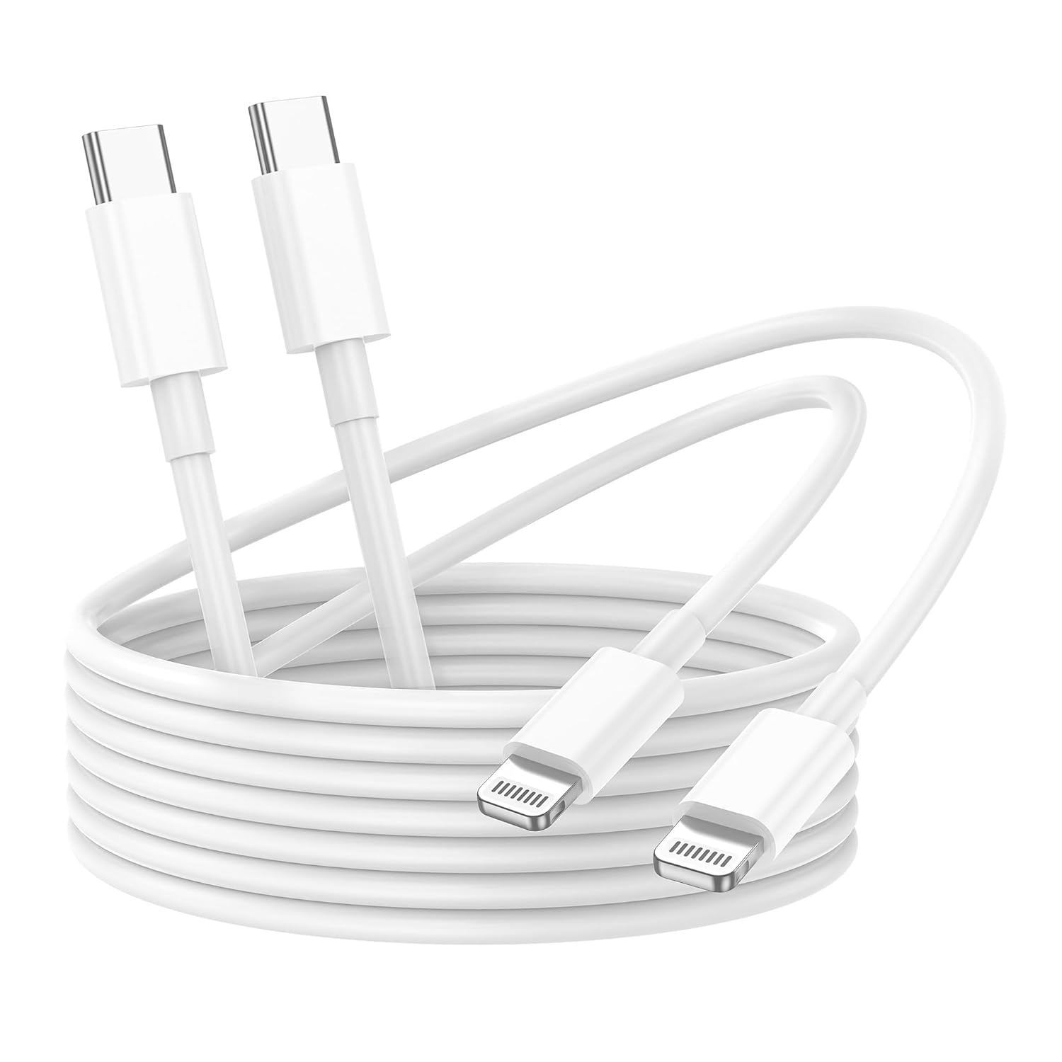 USB C to Lightning Charging Cable for Apple, for iPhone 14 Charger Fast 6ft 2Pack Long Type C to Lightning Power Cord for iPhone 13/12/11 Pro/X/Xs Max/XR/8 Plus/7/6/5/SE,for iPad,Charger Wire 6 Foot
