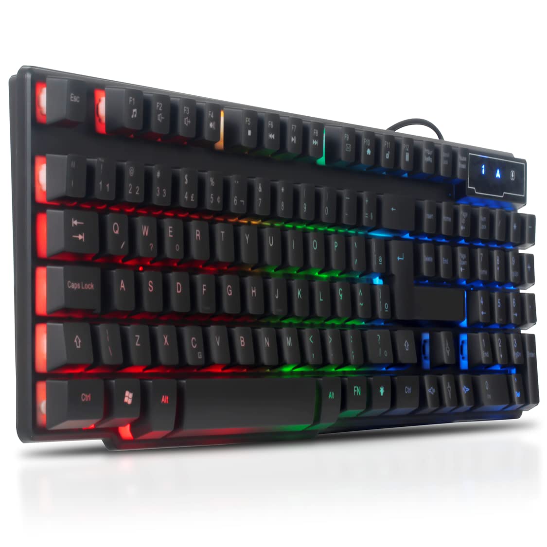 Teclado Semi Mecanico Gamer Para Computador Ps4 Ps5 Xbox Notebook