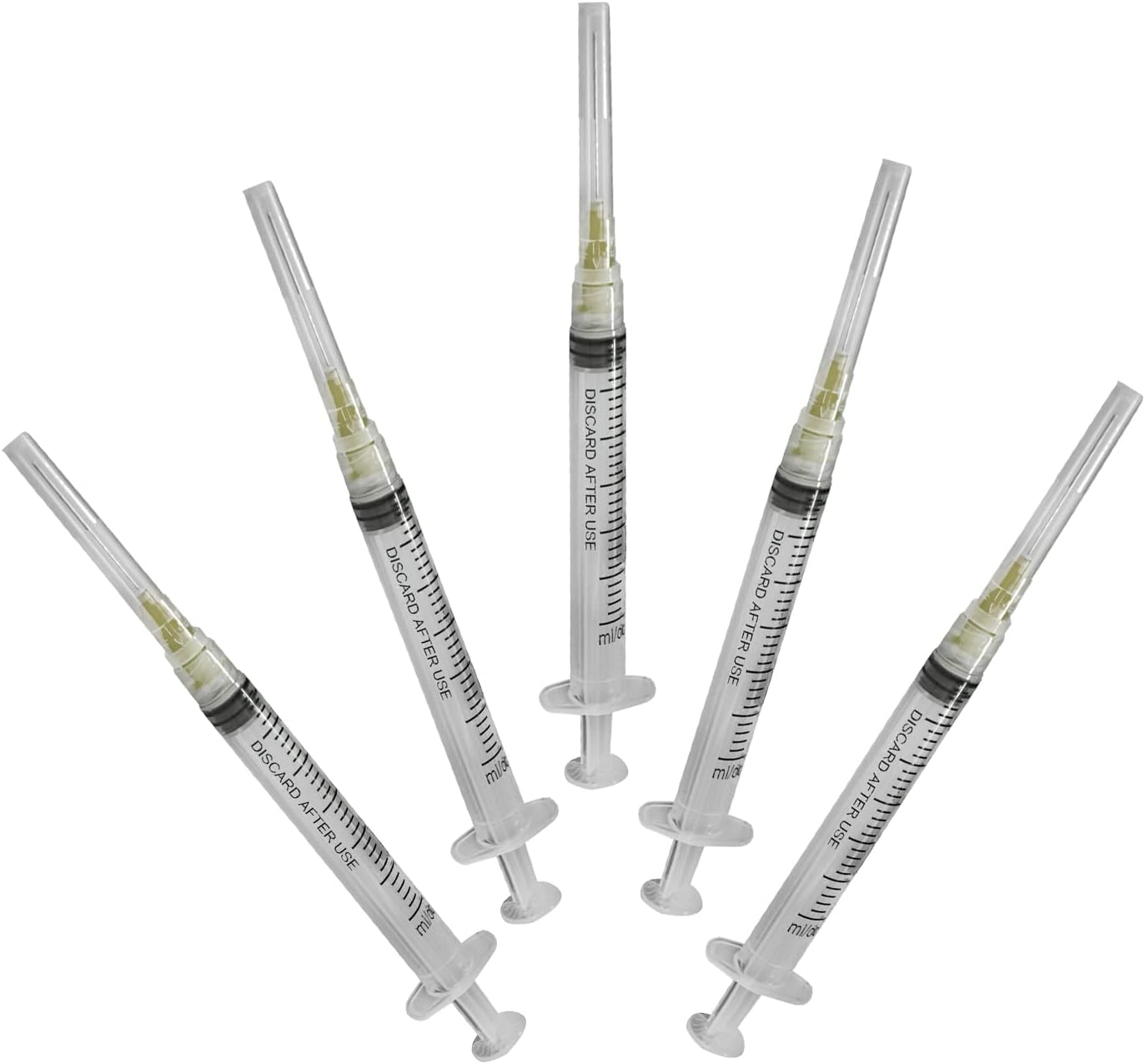 3cc Luer Lock Irrigation Combo Dental Dispensing Tip, (Box of 100) - Vivid EndoRinse (27 Gauge)