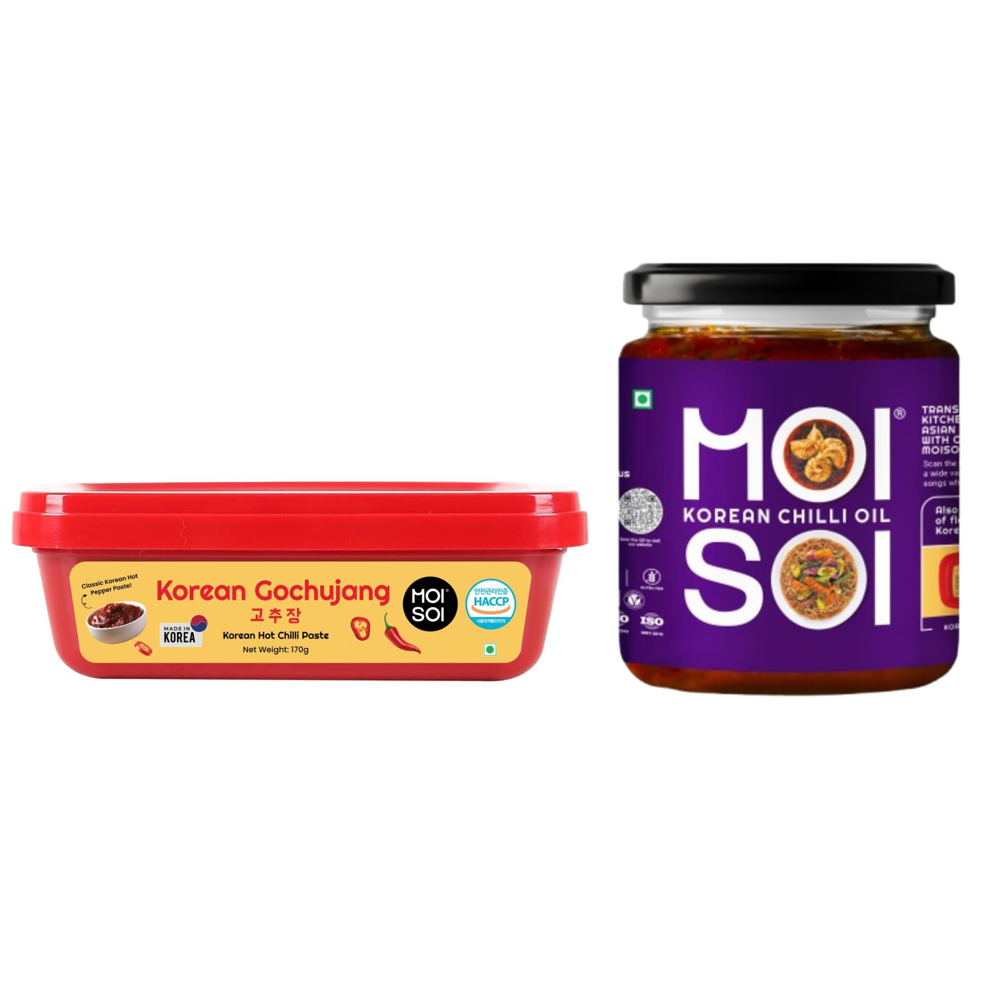 See full amazon price history chart for MOI SOI Gochujang Korean Chilli Paste, 170g + Korean Chilli Oil, 175g (Combo Pack) MOI SOI Gochujang Korean Chilli Paste, 170g + Korean Chilli Oil, 175g (Combo Pack) (B0D7CL9QQK) Amazon Price History, Amazon Price Tracker
