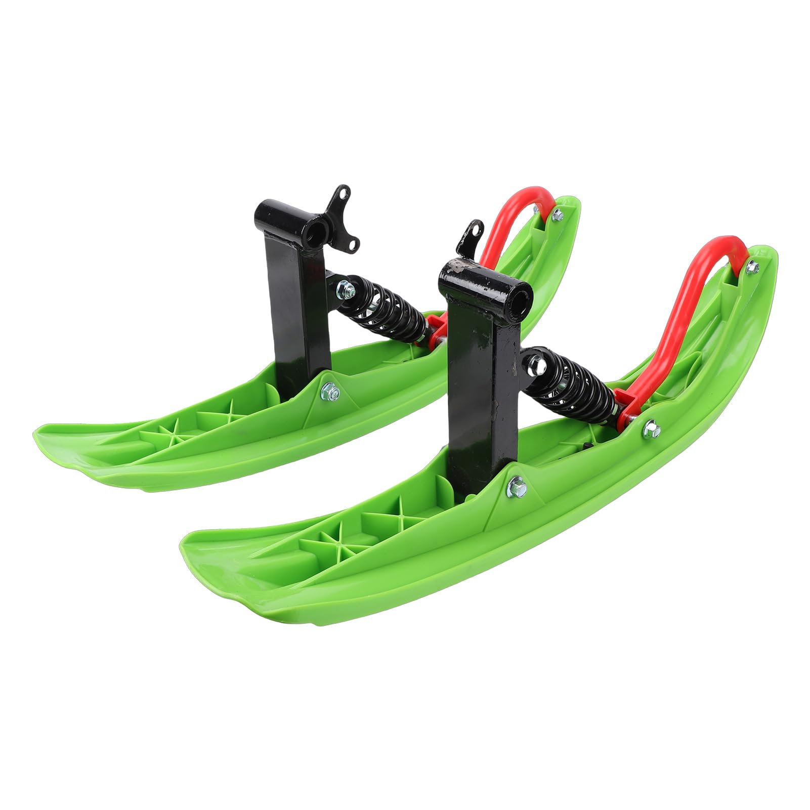 Cocoarm Planche de Luge pour VTT, Version avec Frein à Disque, Construction Durable en Métal et ABS, Idéale pour la Neige et la Boue avec stabilité et Adhérence Améliorées pour Les VTT