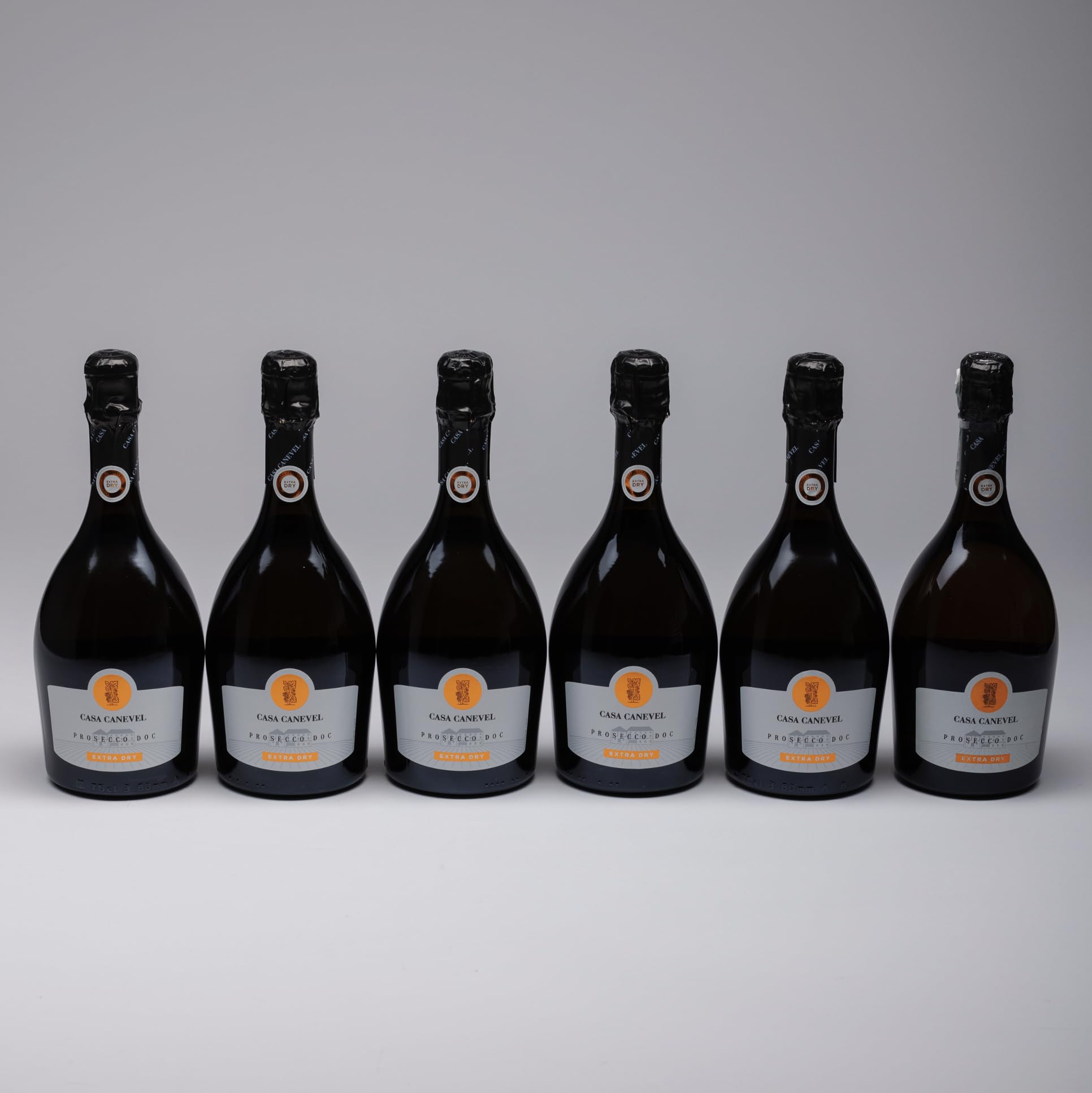 CASA CANEVEL "EXTRA DRY" | Prosecco DOC | 6x750 ml| Paquete 6 botellas