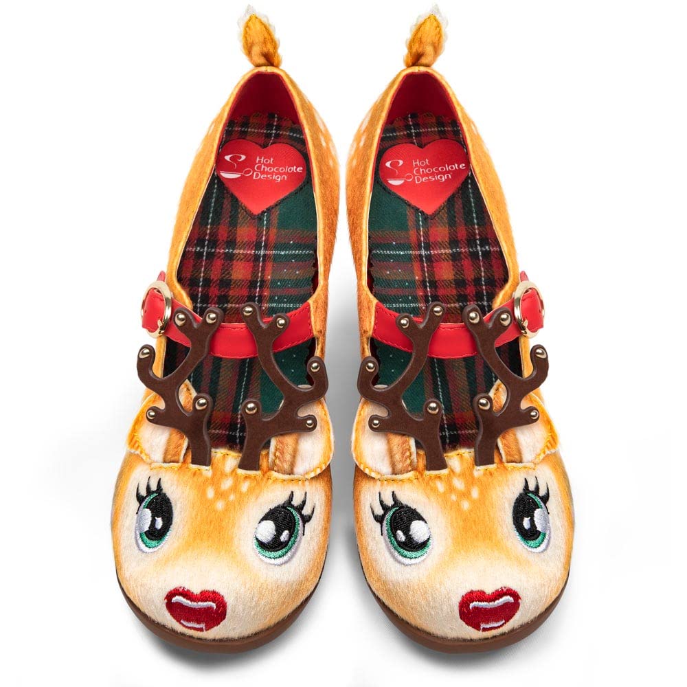 Hot Chocolate Design Women's Mary Jane Flats