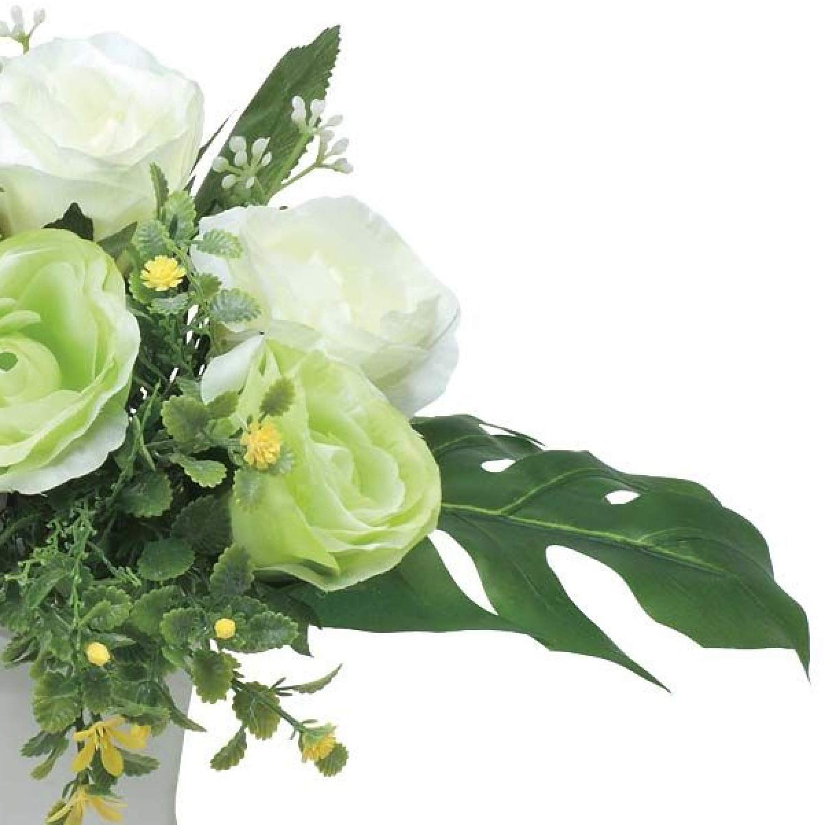 Amazon.co.jp: 光の楽園【光触媒／アートフラワー／造花】グリーン