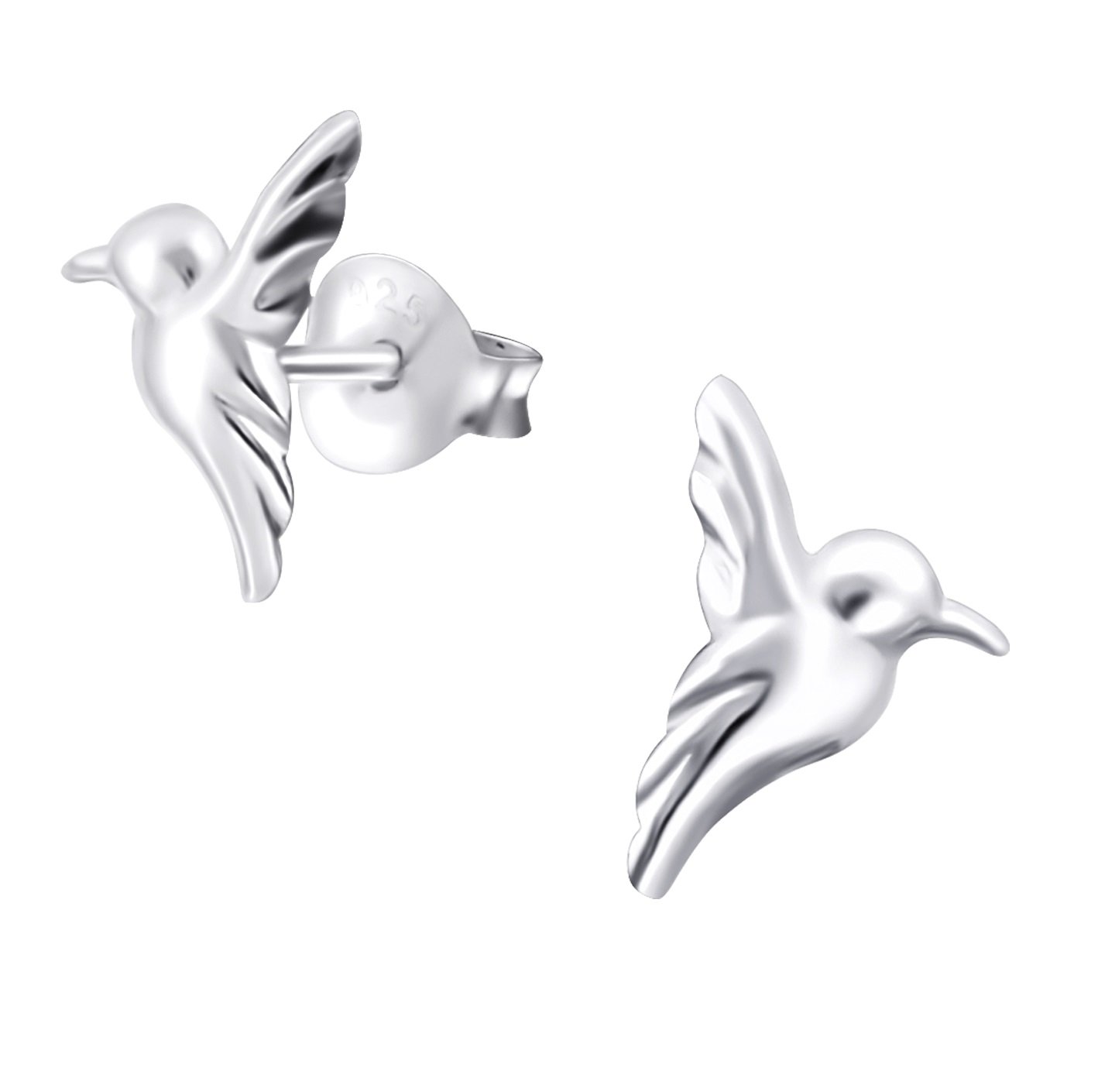 Jerwli Orecchini Pendenti Colibrì In Argento Sterling 925 – Gioielli Ipoallergenici Per Donna, Regalo Con Confezione