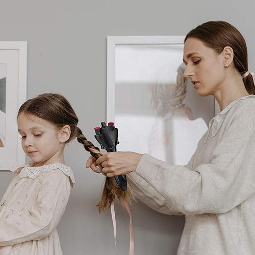 Miniatura 8 de FIGHTART - Máquina de trenzar de cabello automático con torsión de cabello USB máquina de trenzar eléctrica para bricolaje rodillo mágico