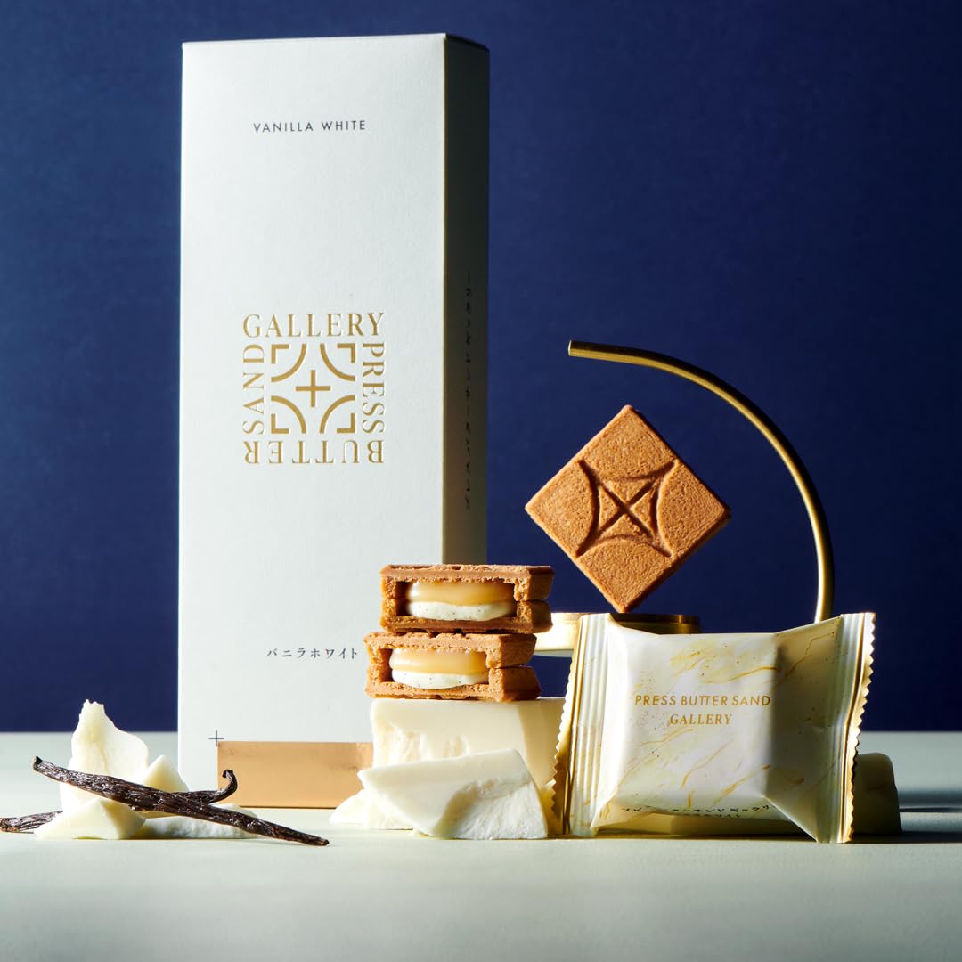 Amazon.co.jp: 【公式】PRESS BUTTER SAND プレスバターサンド〈バニラ