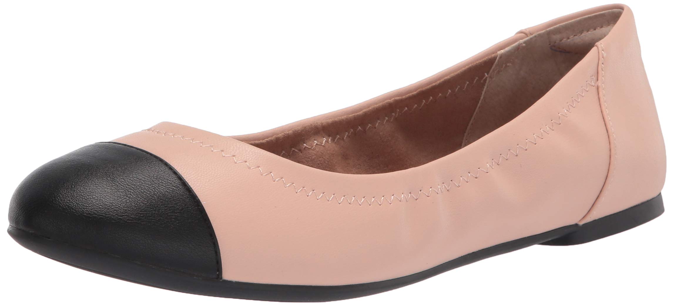 Amazon EssentialsWomen's Cap Toe Ballet Flat