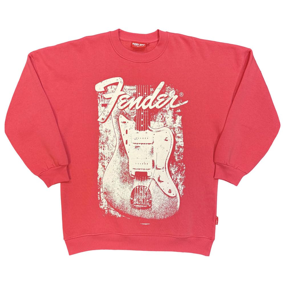 Fender Distressed Guitar Rock Off Unplugged Sweat-Shirt
