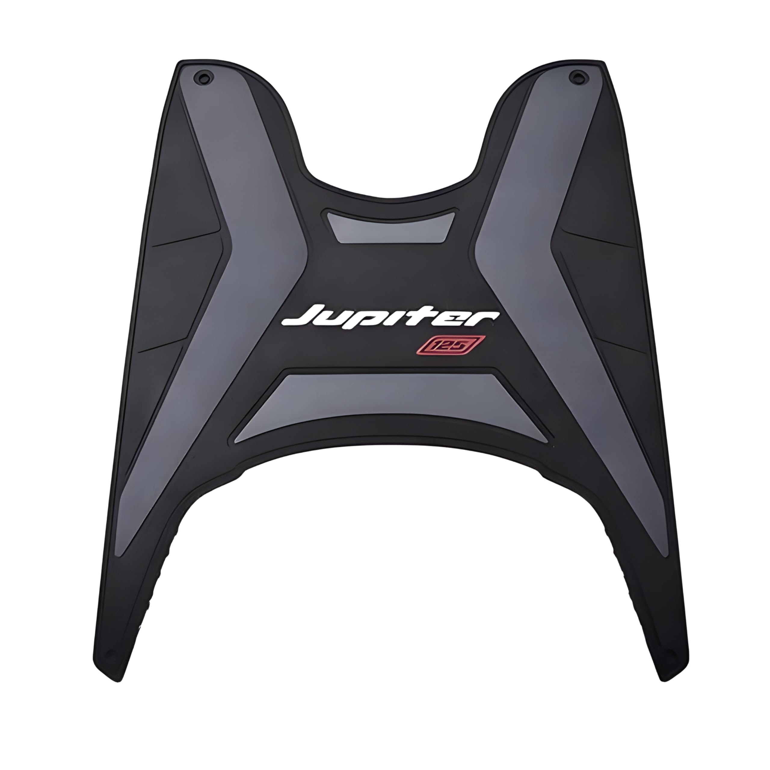 DEEPON Scooter Floor Mat | Jupiter 125 Grey MATT | Waterproof Anti Slip Rubber Footboard Mat All Weather Protection for Scooter-image-2