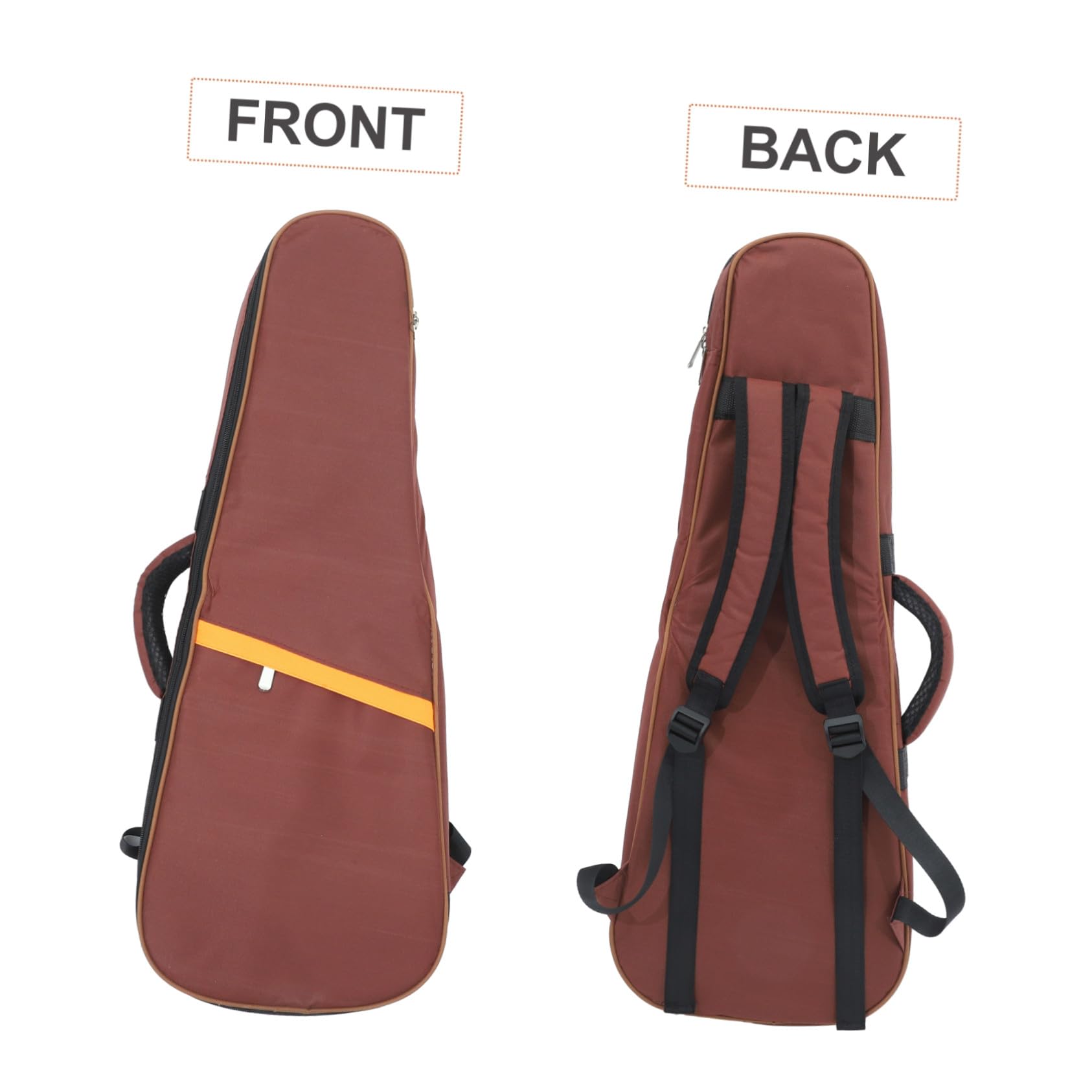 BESTonZON Ukulele Tasche Aus Oxford Tuch Tragbare Ukulele Tasche Mit Verstärktem Design Für Zubehör Und Reisen