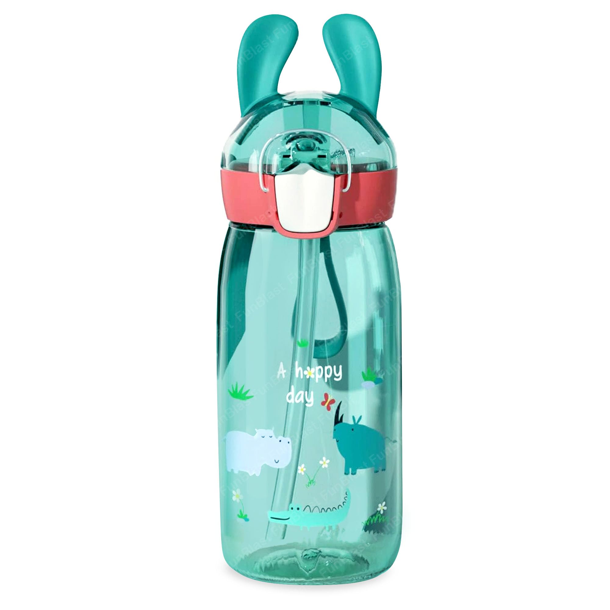 Bouteille à bec pour enfants FunBlast gourde dessin animé étanche 550ml