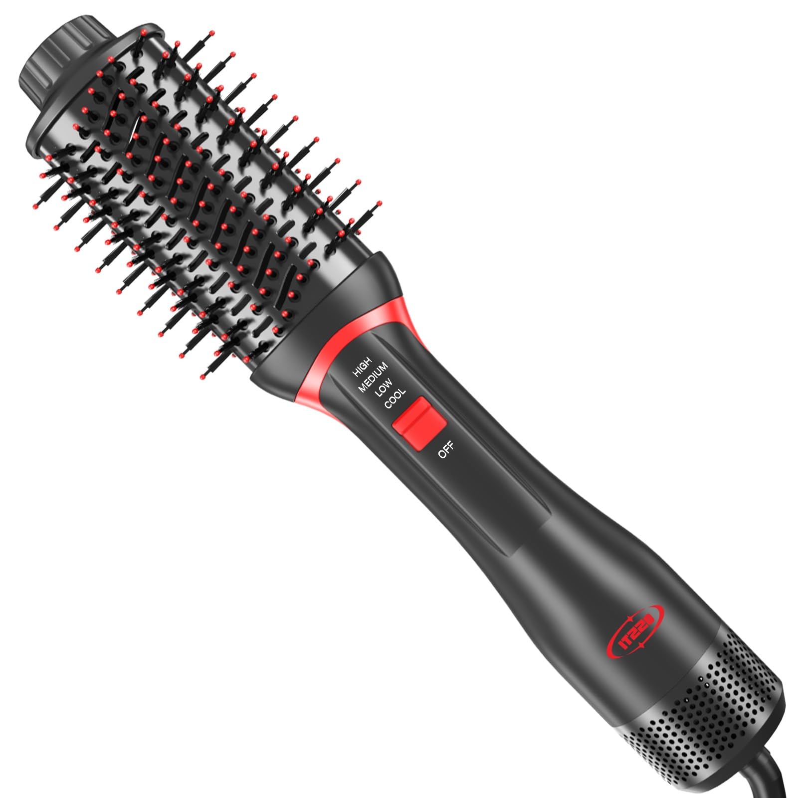 Hair Dryer Brush - One Step Blowout Volumizer with Ionic Ceramic Technology, 1200W Hot Air Styler for All Hair Types