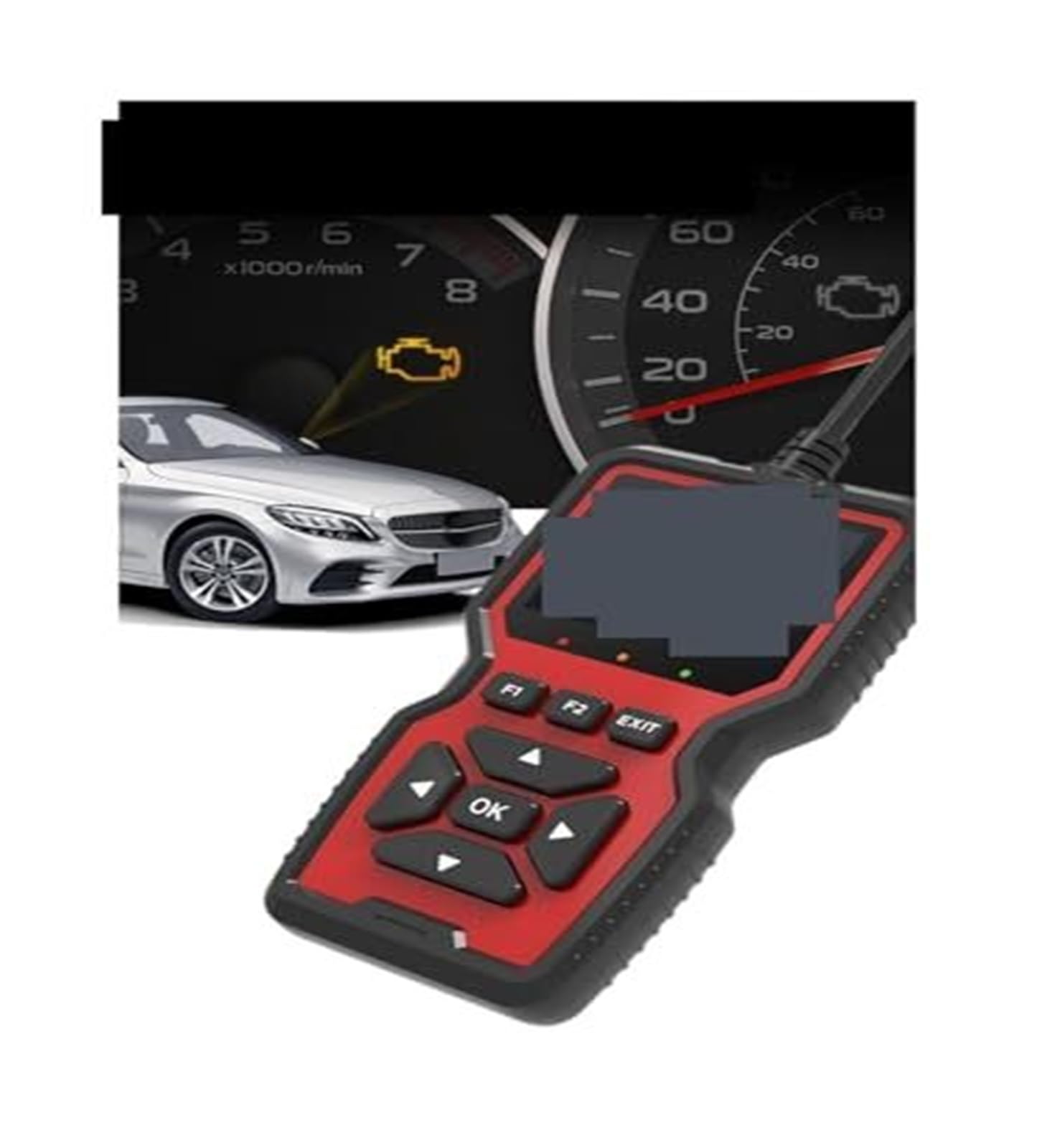 V519 Skaner OBD2 Narzędzie diagnostyczne do samochodów kodów usterek silnika Kompaktowy i łatwy w użyciu czytnik