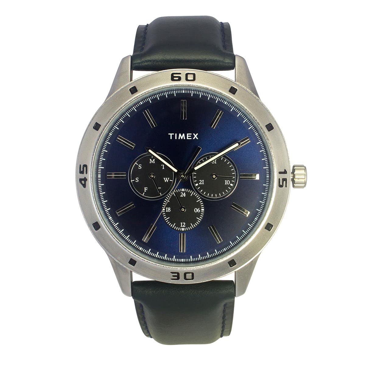 TIMEX Multifunction Men Analog Blue Dial Coloured Quartz Watch, Round Dial with 30 mm Case Width - TWEG135SMU01 (B0C1T2MWFK) Amazon Price History, Amazon Price Tracker