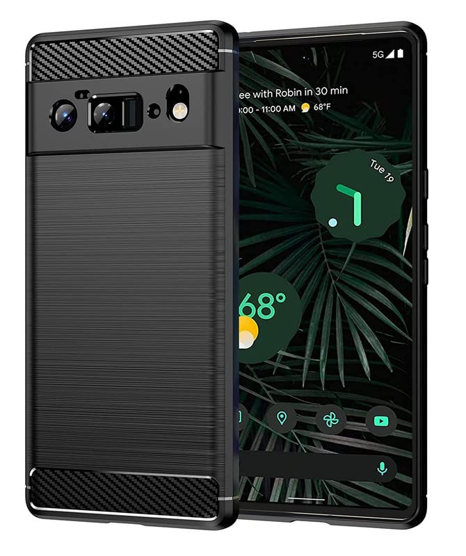 OneLike Hybrid Ultra Slim Protective Case TPU Non-Slip Carbon Fiber Texture Shockproof Case Cover for Google Pixel 6 Pro - Black (B0C17D99S6) Amazon Price History, Amazon Price Tracker
