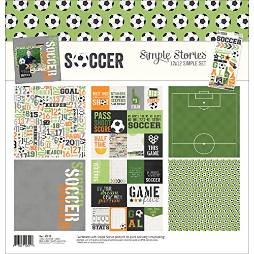Simple Stories Soccer 12x12 Collection Kit