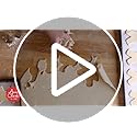 Happy Gingerbread Man Cookie Cutter, Large 5.25" by Ann Clark Cookie Cutters
