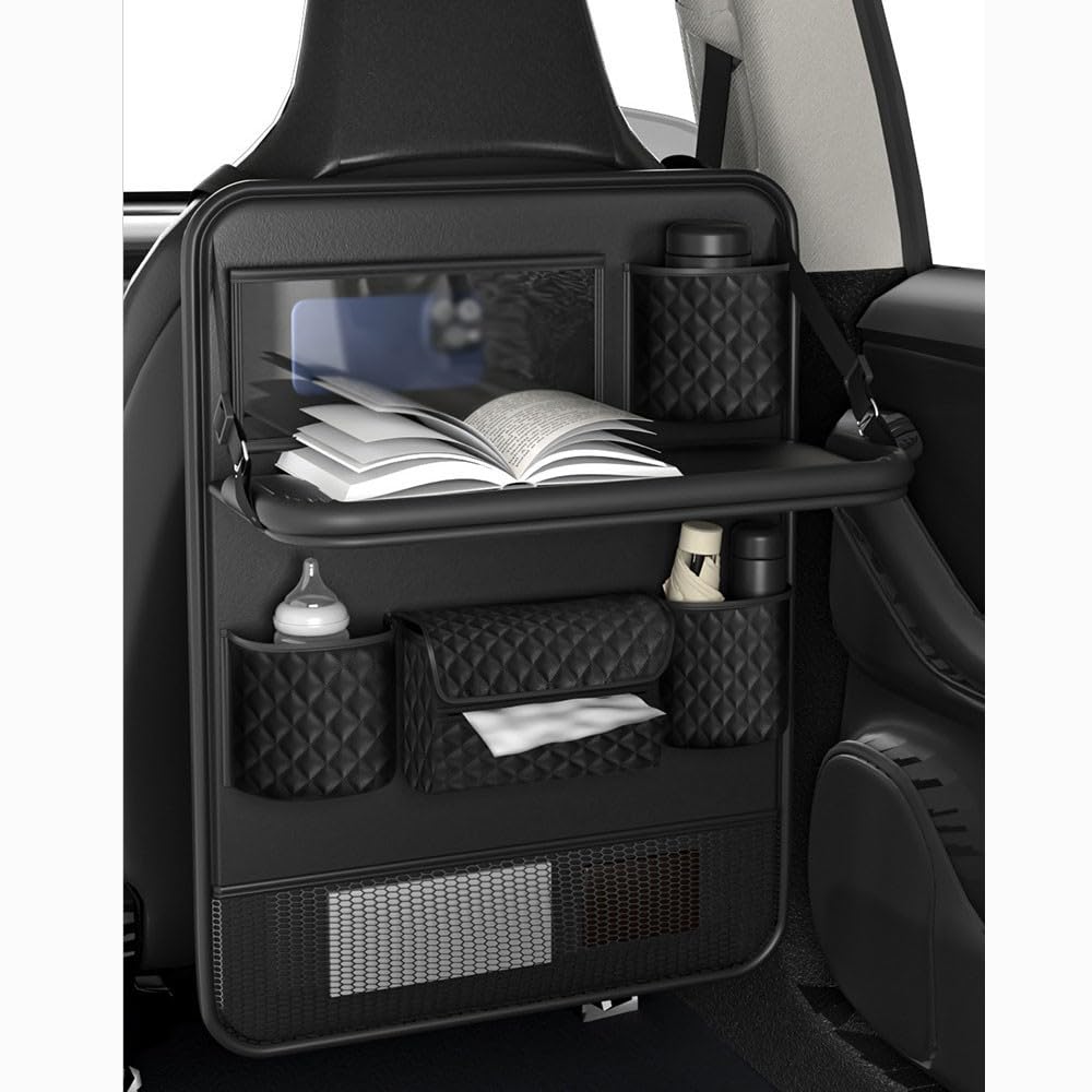 Car seat organiser for Cadillac CTS(2014-) accessories back seat organiser for more storage space to keep tissues,water bottles,drinks,snacks