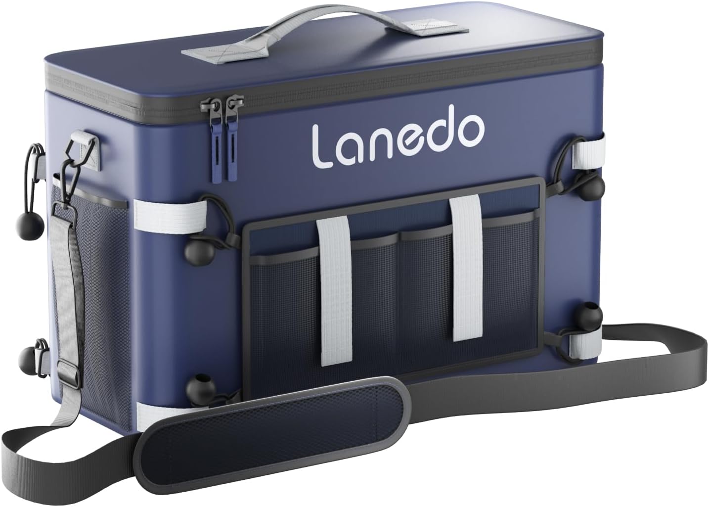 Deep Freeze Cooler Soft Sided Cooler Bag, 34 Can Collapsible Insulated Ice Chest, Large Leakproof Camping & Travel Cooler for Kayaking & Beach