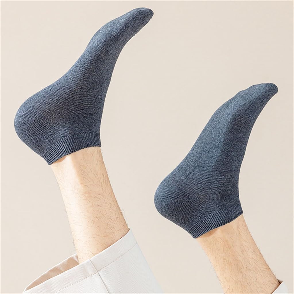 JSEIAJB 9 Pairs of Men S Socks Boat Socks Thin Short Tube Shallow Cut Socks