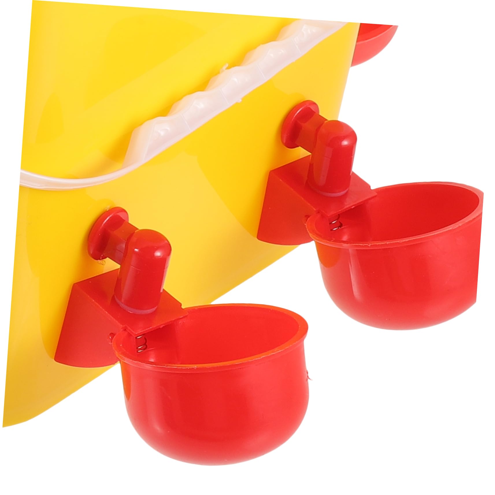 VICASKY Mangiatoia Riutilizzabile Per Pulcini e Abbeveratoio Per Pollame in Plastica, Set Da 12 Litri 8 Ciotole, Adatto Per Polli e Piccioni in Fattoria, Resistente Al Sole e Facile Da Pulire