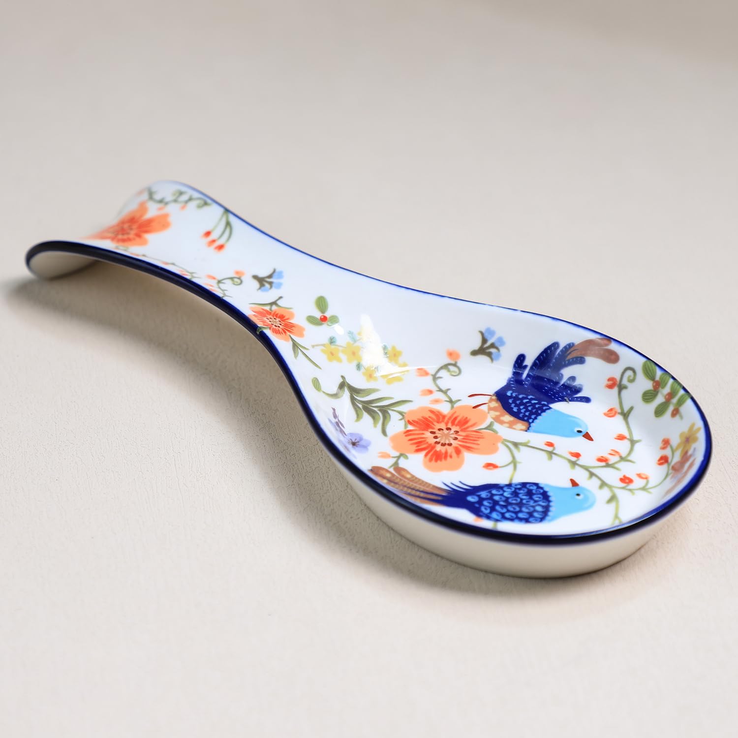 ♥新品 イタリア製 陶器 スプーンレスト お玉置 プレート皿 希少 Amazon.co.jp: Sizikato 陶器製スプーンレスト 2個セット 9インチ