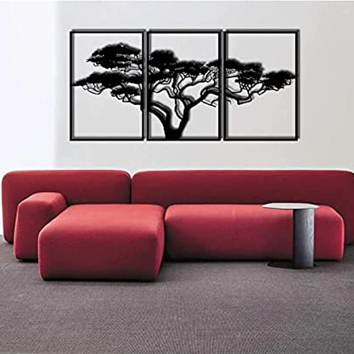 Boom van het Leven met de Vogels Wall Art Hangers Metalen wanddecoratie